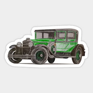 Vintage car Sticker